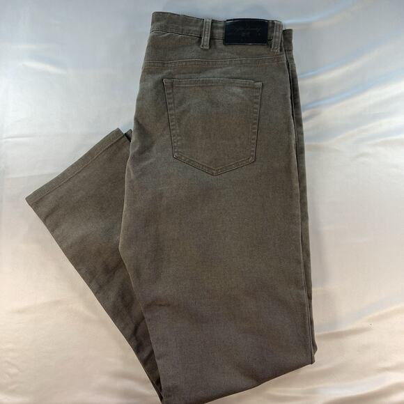 English Laundry Men's 5 Pocket Heavyweight Mid-Rise Jeans Brown - Picture 2 of 7